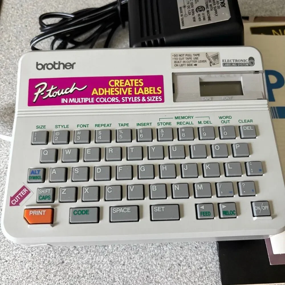 Brother Model PT-10 P-Touch Electronic Labeling System